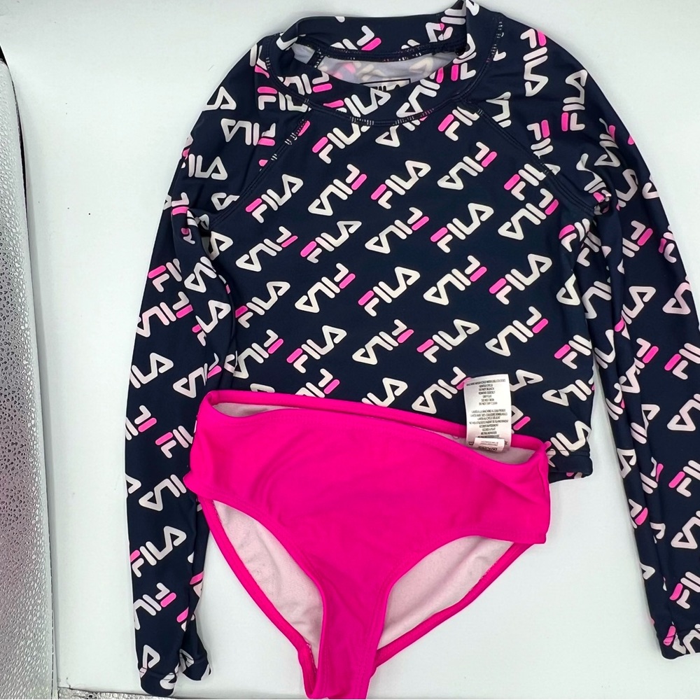 Fila 2 Piece Swimwear For Girls US 6